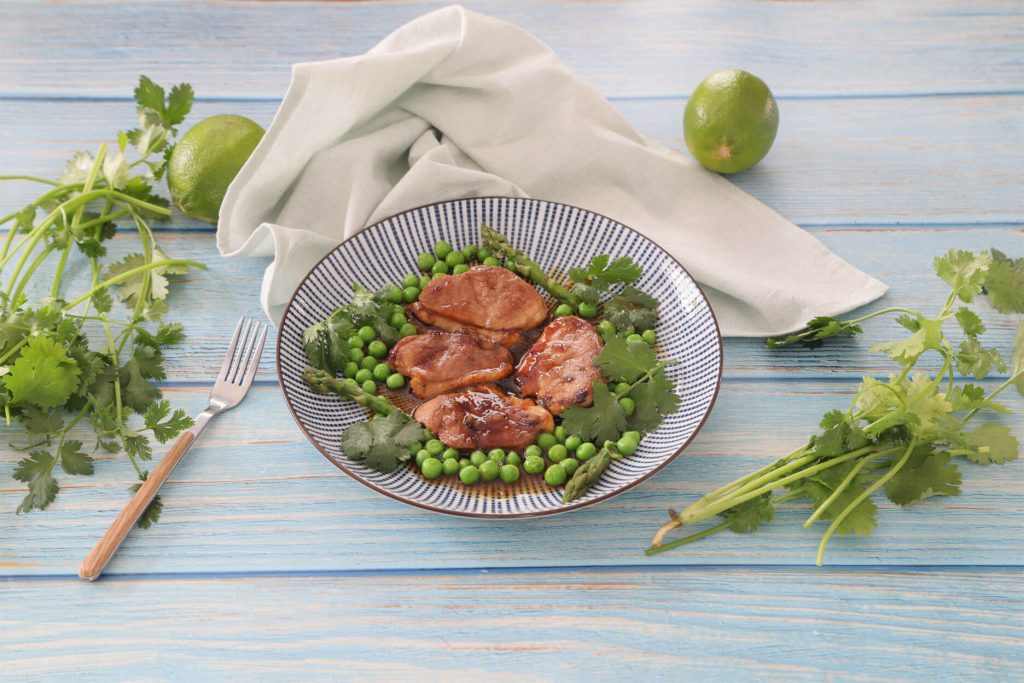 Duck breast marinade with bulgogi sauce O'Food