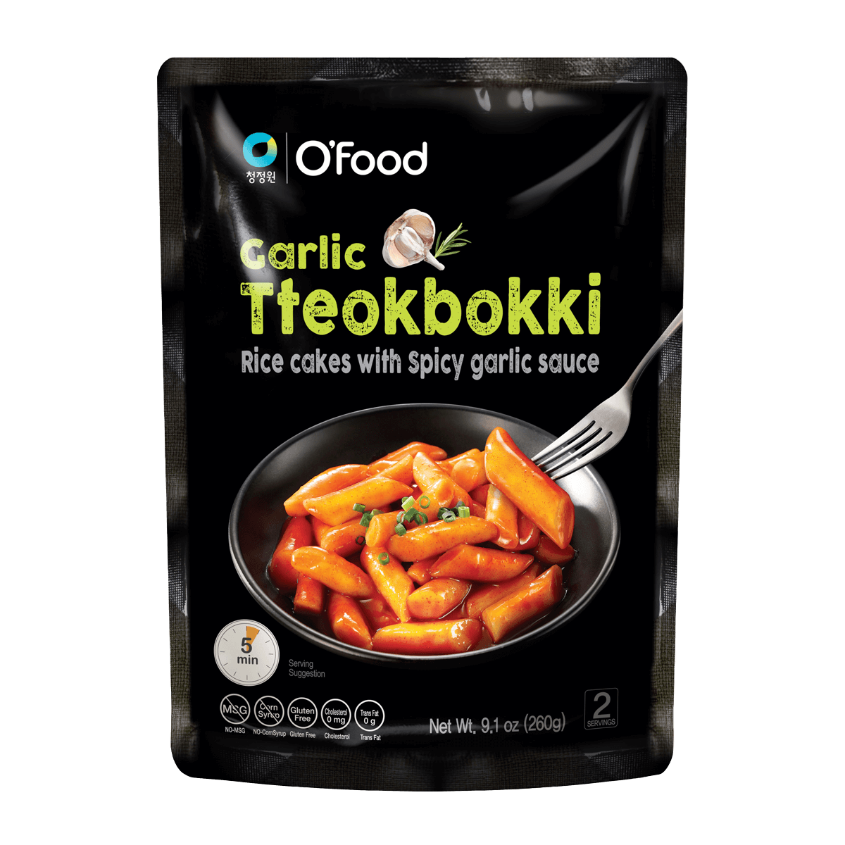 Packshot Garlic tteokbokki sauce