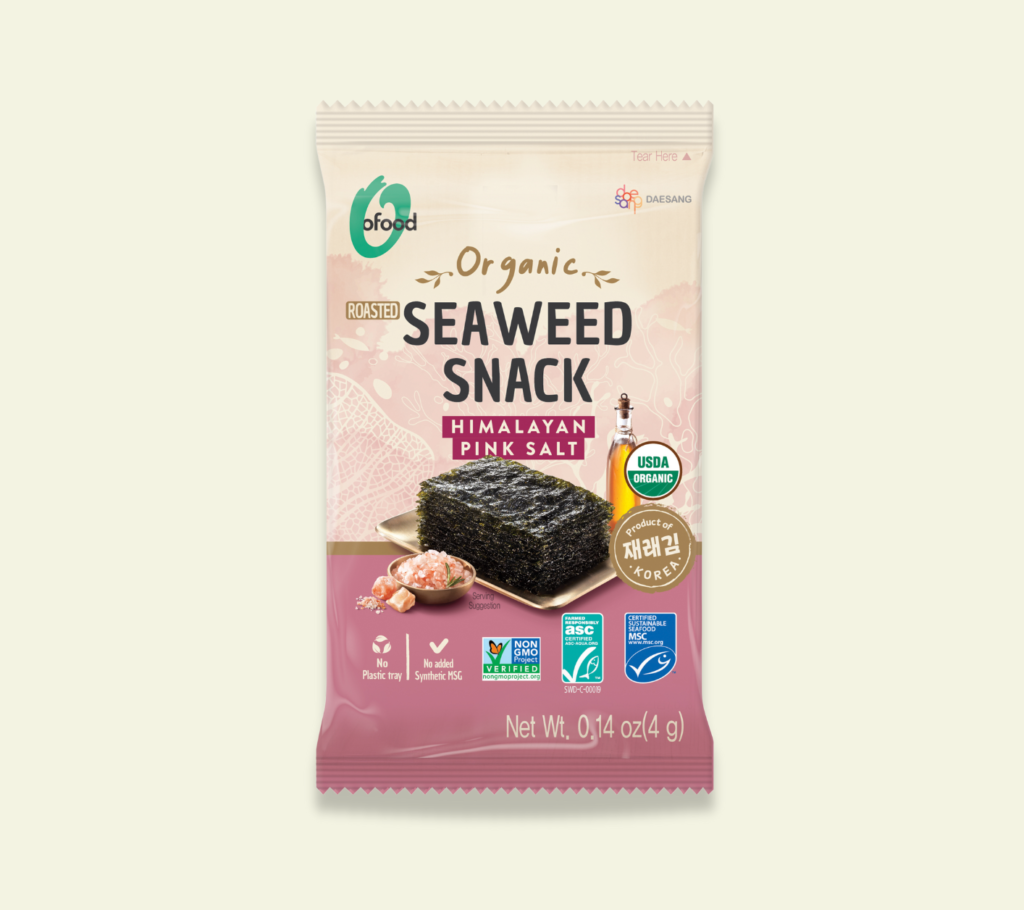 Roasted Seaweed Snack - Himalayan Pink Salt