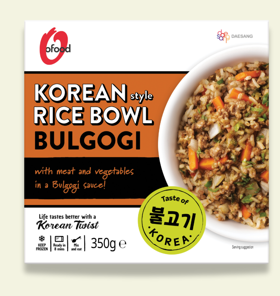 Korean Style Rice Bowl Bulgogi