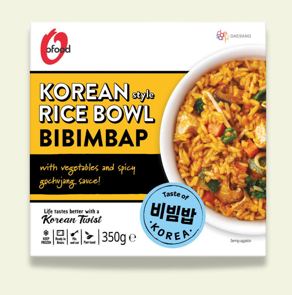 Korean style rice bowl Bibimbap